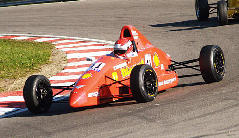Nils K. Vestergaard kører i den franske Mygale-racer, som dermed får Duratec-debut i Danmark.